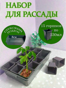 Рассадница (15 стаканчиков) Бр. 7. 14.