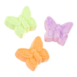 Мелки цветные для рисования на асфальте «Бабочка», 3 шт.