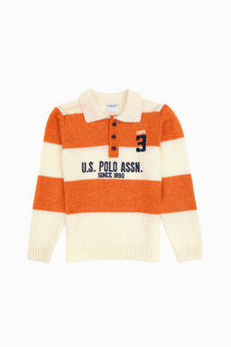 Erkek _ocuk Bak_r Polo Yaka Kazak - U.s. polo assn фото 2