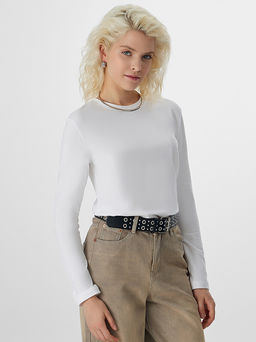 Лонгслив женский белый - Mark formelle фото 5