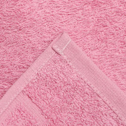 Полотенце махровое с бордюром 50х90 см, цвет фуксия, хлопок 100%, 430г/м2 - Simaland фото 4