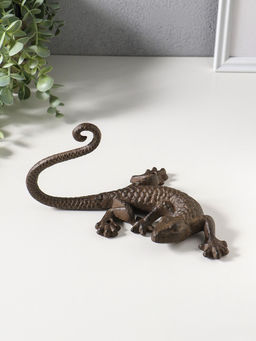 Крючок декоративный чугун "Ящерица" 20х15х11 см