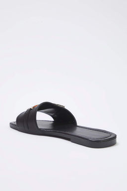 Trendyolmilla Shoes Siyah Aksesuar Detayl? Duz Kad?n S?k Terlik TAKSS25TE00047 фото 4