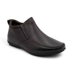 Полуботинки R7657-9 коричневые