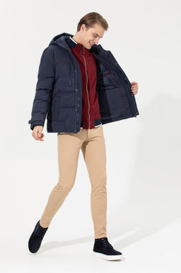 U. S. Polo Assn / Мужское темно-синее пальто - U.s. polo assn фото 2