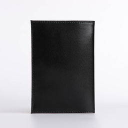 Обложка для паспорта, натуральная кожа, чёрная