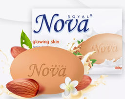 Мыло Туалетное "Royal Nova" 100гр Миндальный щербет в коробочке