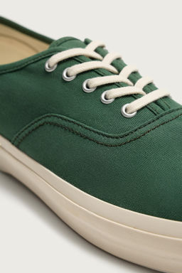 ZAPATILLA TEJIDO / Verde - Zara фото 3