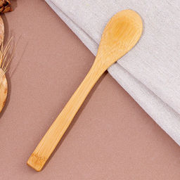 Цена за 6 шт. Деревянная детская Ложка 0,5 3 16 см - Simaland фото 2