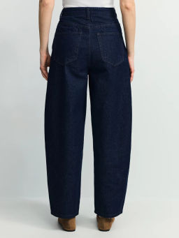 Джинсы barrel с высокой посадкой / Zarina  фото 4