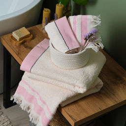 Полотенце махровое Love Life «Бриз» 30×50 см, розовый