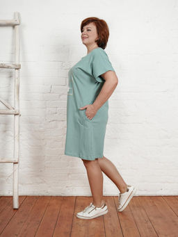 IV-CAPRIZ Мэрид - туника бирюзовый  фото 4