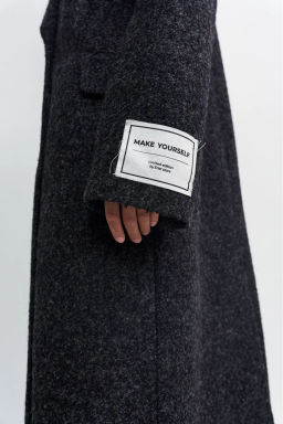 Пальто-макси Черный - Erist store фото 8