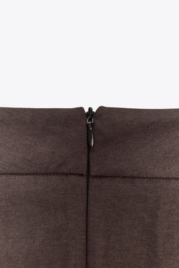 BELTED MIDI A-LINE SKIRT - Zara фото 20