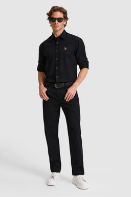 Erkek Regular Fit Ta_ Kanvas / Chino Pantolon