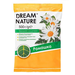 Dream Nature Соль для ванн "Ромашка" пакет 500 г. (30)