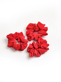 Резинка для волос (3шт) DH2024 красный