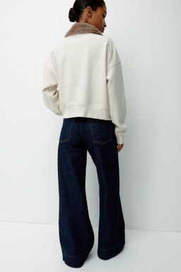 Wide Ultra High Jeans - H&m фото 8