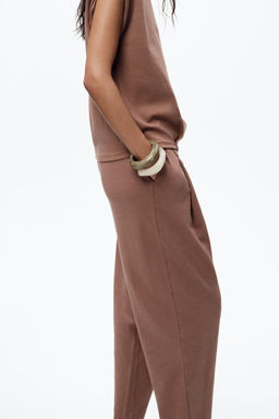 WASHED PLEATED TROUSERS - Zara фото 21