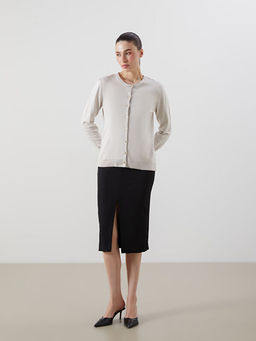 Bisiklet Yaka Kad?n Triko H?rka