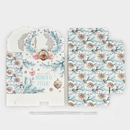Коробка новогодняя складная Счастливого Нового года! 18 х 30 х 7 см - Дарите счастье фото 9