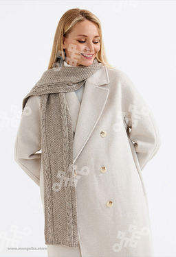 Шарф из 100% монгольской шерсти (арт. 05121) - Тод оймс ххк фото 9