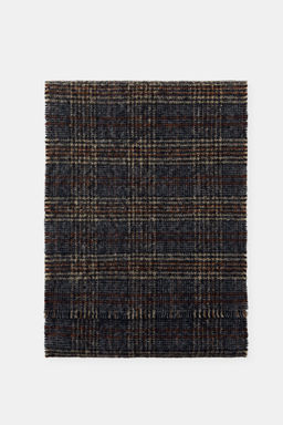 CHECKED SCARF WITH WOOL - Zara фото 3