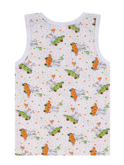 Майка детская белая морковь