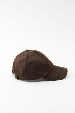SUEDE LEATHER CAP - Zara фото 6