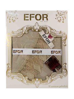 Скатерть EFOR 160x220 KDK BORDO бордовый  фото 2