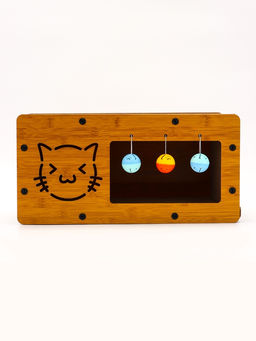 Когтеточка-лежанка Пижон из гофрокартона с кошачьей мятой КотТедж, 482424 см фото 5