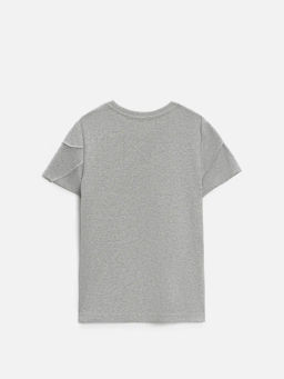 ACOOLA / Блузка детская для девочек Dardania серый меланж