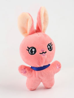 Мягкая игрушка Заяц, розовая, 10?7?5 см - Milo toys фото 2