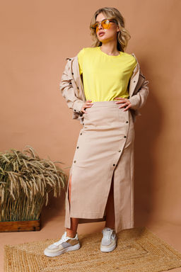 Юбка NIKVA н374-1 песочный