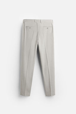 TEXTURED SUIT TROUSERS - Zara фото 6