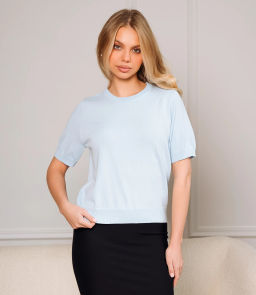 Футболка #ОКТ185001, голубой