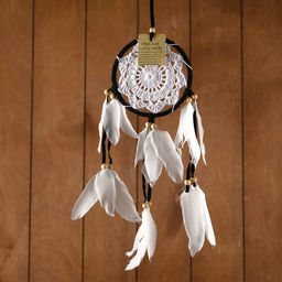 Ловец снов «Восхищение», 12×0.5×40 см, чёрный