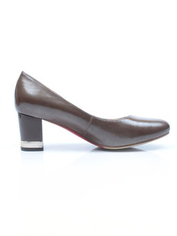 06-44-839 KHAKI Туфли женские (натуральная кожа)