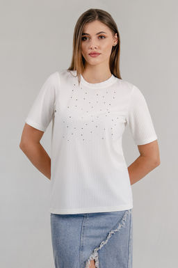 Арт. 3402/1 Футболка женская 44-52 (5 шт) Цвет:белый - Калинка фото 19