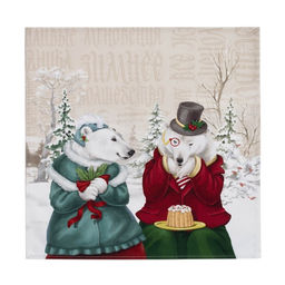 Набор новогодний «Этель» Winter holidays: скатерть 150×110 см ±3 см с ГМВО, салфетки 40×40 см, 4 шт.