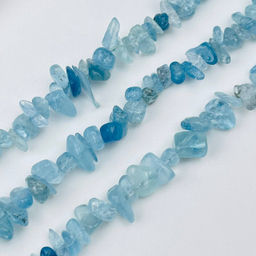 Бусины для украшений из Аквамарина крошка