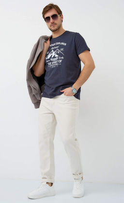 Футболка F511-06-882 d.grey - Fine joyce фото 8