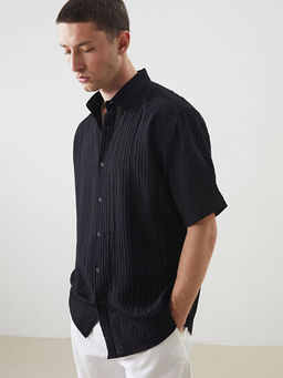 Regular Fit K?sa Kollu Erkek G?mlek