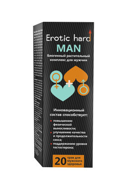 Концентрат биогенный Erotichard, для мужчин, для усиление эрекции, 250 мл