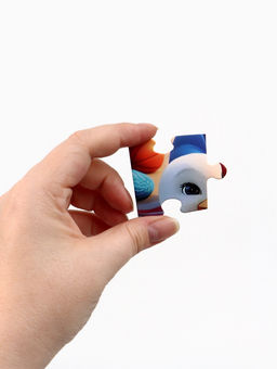 Пазл и мягкая игрушка «Стич», подарочный набор 2в1, 35 деталей