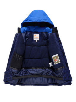 Горнолыжный костюм Valianly детский темно-синего цвета 90071TS - V a l i a n l y фото 6