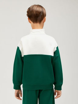 ACOOLA / Джемпер детский для мальчиков Lumir темно-зеленый  фото 4