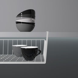 Корзина сетчатая навесная на полку Доляна, 40×25.5×14 см, белая