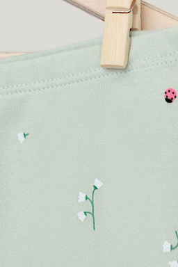 Crockid _ К 4718/зеленая лилия,ландыши брюки яс  фото 2