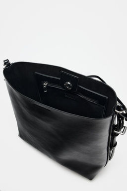 DOUBLE HANDLE BUCKET BAG - Zara фото 9